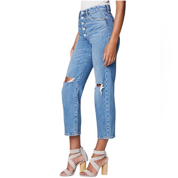 NWOT Blank NYC Baxter Button Fly Denim Jeans size 29 - Picture 4 of 5